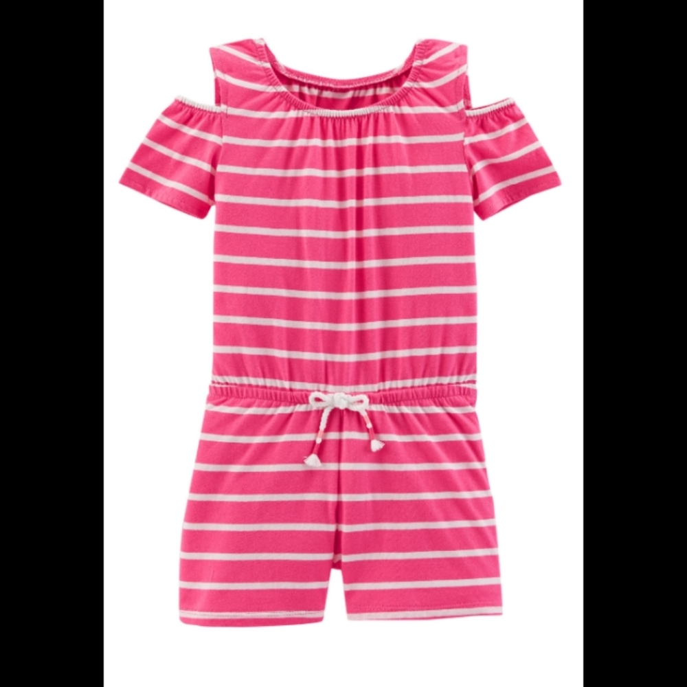 Toddler Girl Oshkosh Romper 2T Cold Shoulder